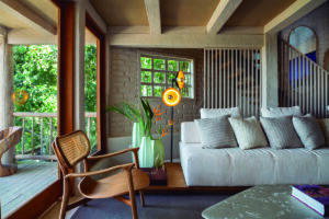 A baiana com os pés no mundo