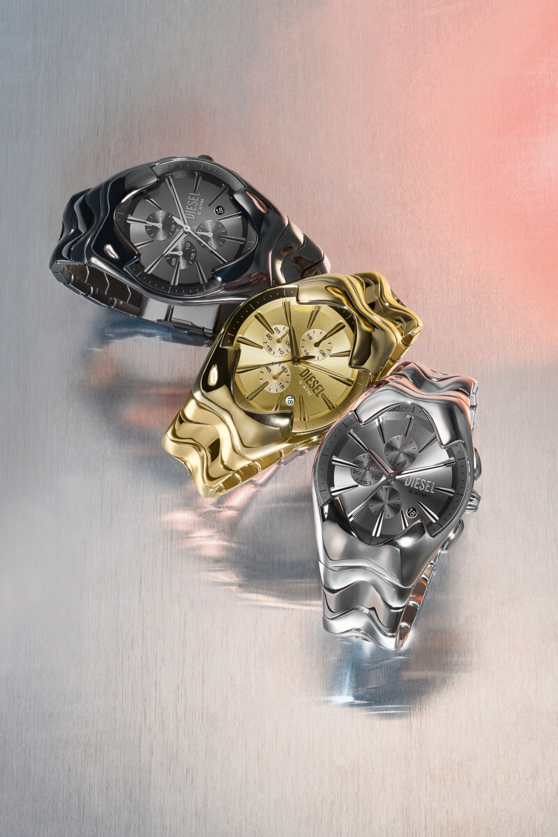 Mostrador flutuante? O relógio mais ousado apresentado pela Diesel