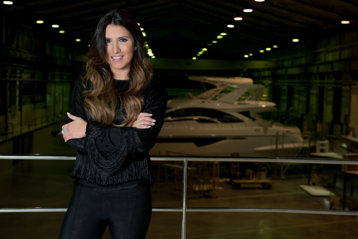 Roberta Ramalho estreia Intermarine 25M e conceito Wellness no Boat Show 2025