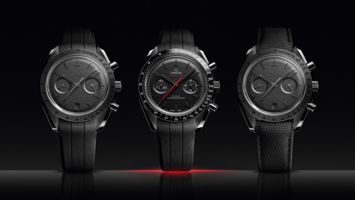 OMEGA evolui coleção Dark Side of the Moon com novos Speedmasters