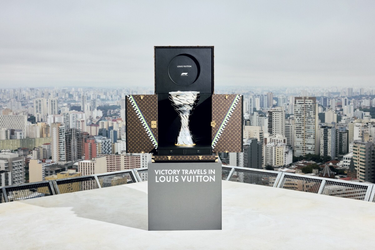 Louis Vuitton apresenta baú do troféu do Grande Prêmio de São Paulo 2025