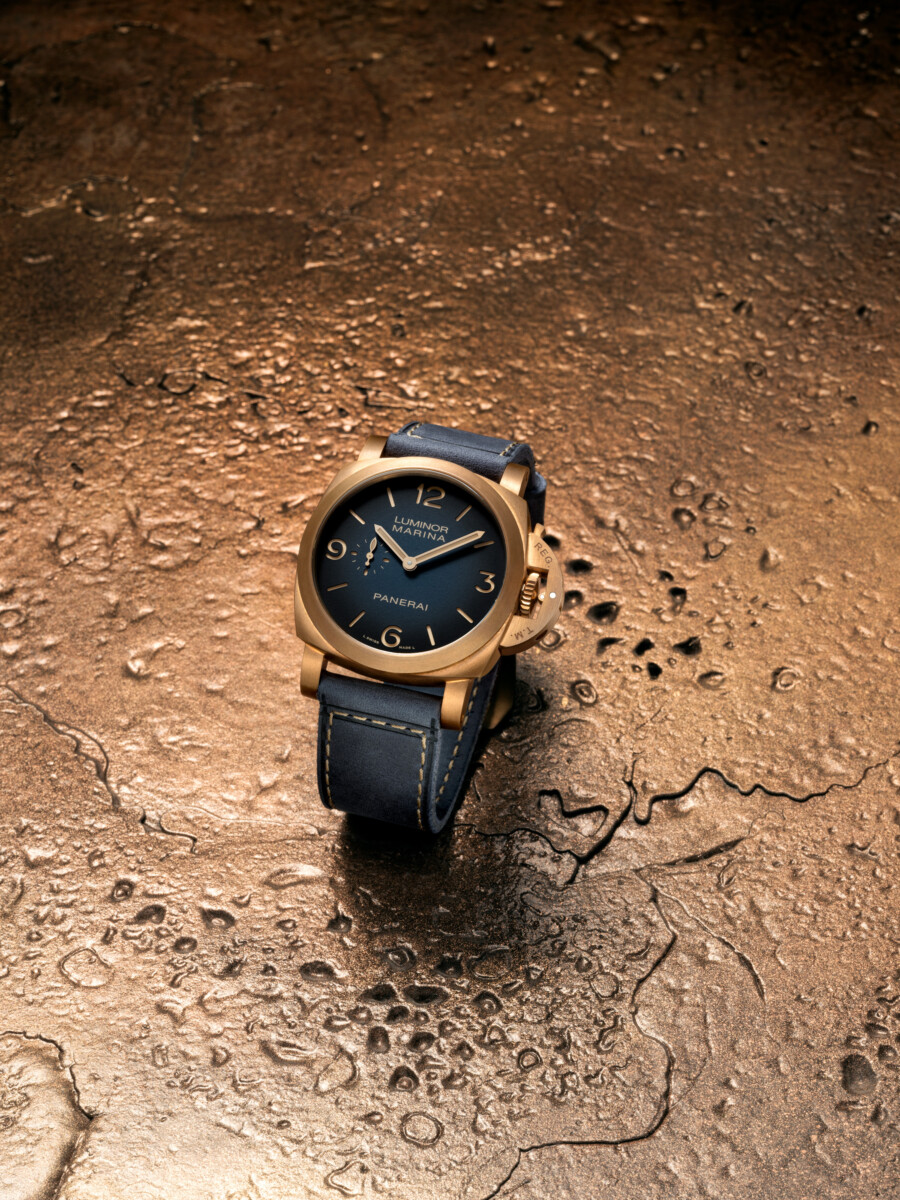 Panerai lança primeiro Luminor Marina em bronze