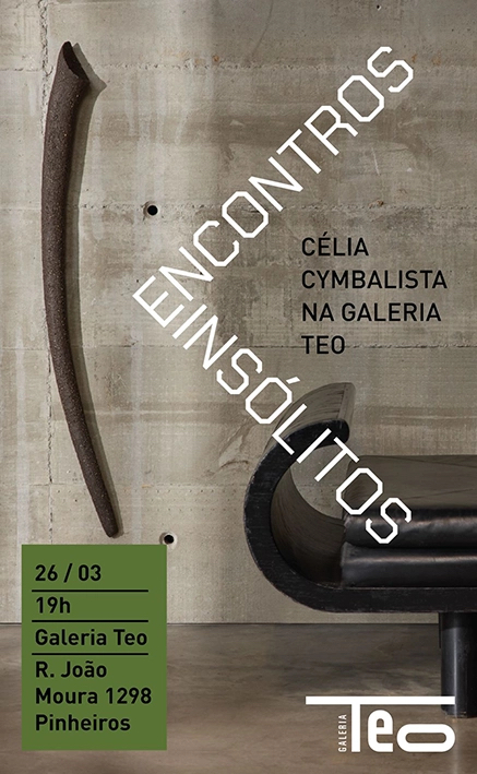 'Encontros Insólitos': arte escultórica de Célia Cymbalista na Galeria Teo