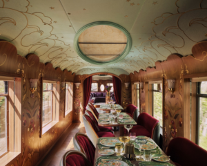 Belmond revela vagão idealizado por Baz Luhrmann