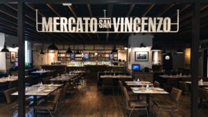 Diego Sacilotto inaugura Mercato San Vincenzo