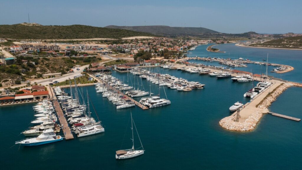 Izmir Alaçatı Marina, na Turquia. Foto: Divulgação/Ministério da Cultura e do Turismo da Turquia