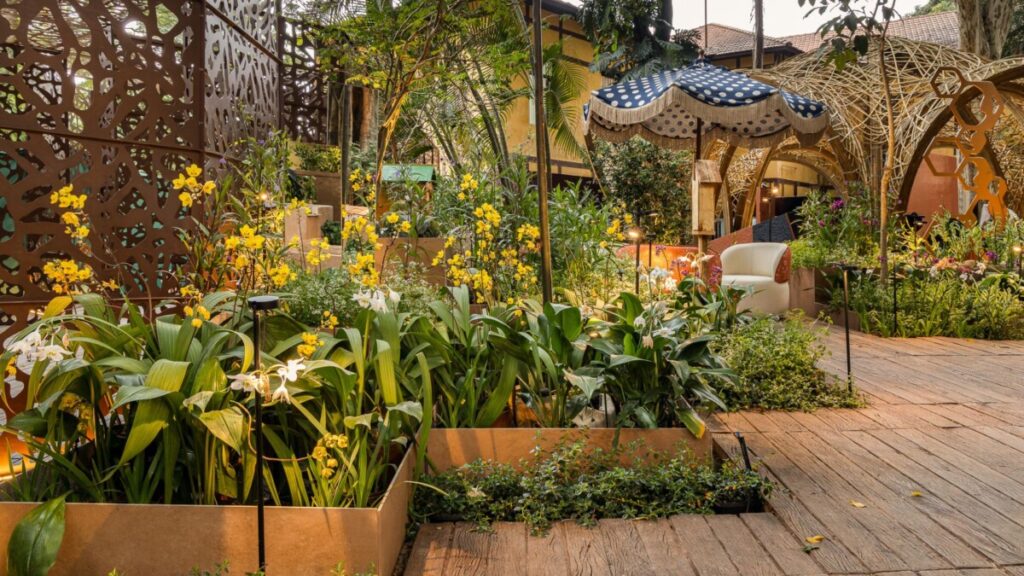 Jardim Respiro na CASACOR 2026. Foto: Divulgação
