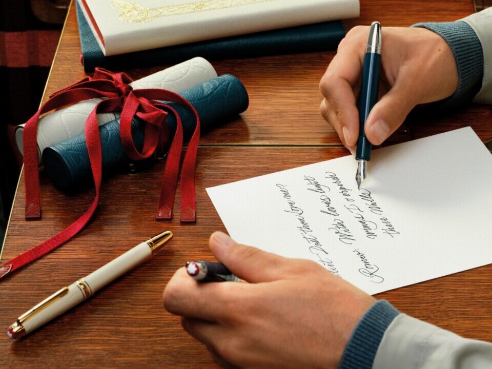 Participamos da aula de caligrafia da Montblanc. O que levamos dessa experiência