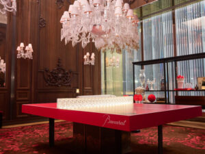 Como é se hospedar no Baccarat Hotel durante o US Open