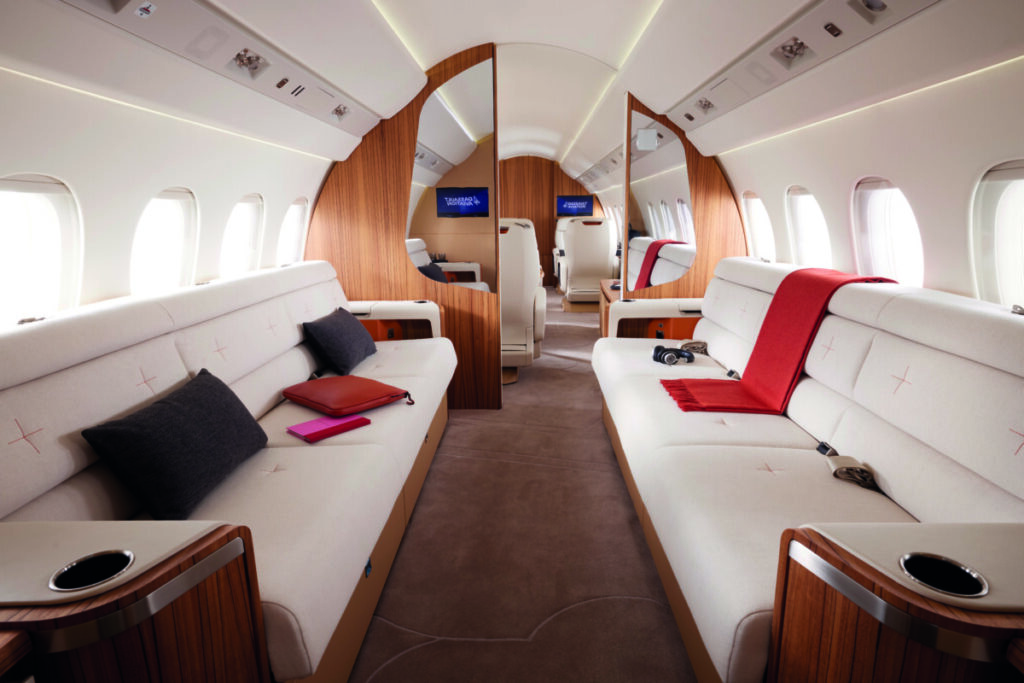 Excelência executiva: Dassault Falcon 6x