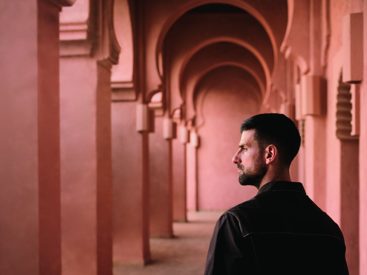 Novak Djokovic leva retiro de tênis e wellness ao Amanjena, em Marrakech