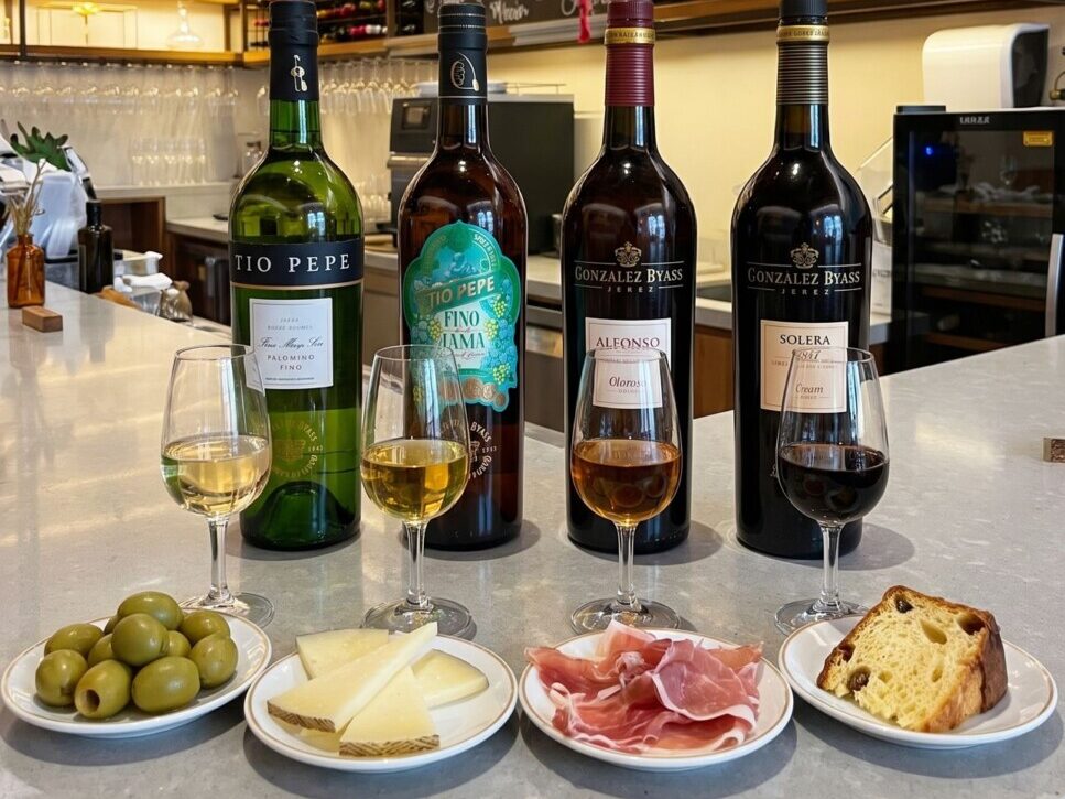 La Pastina destaca quatro estilos de Jerez com harmonizações