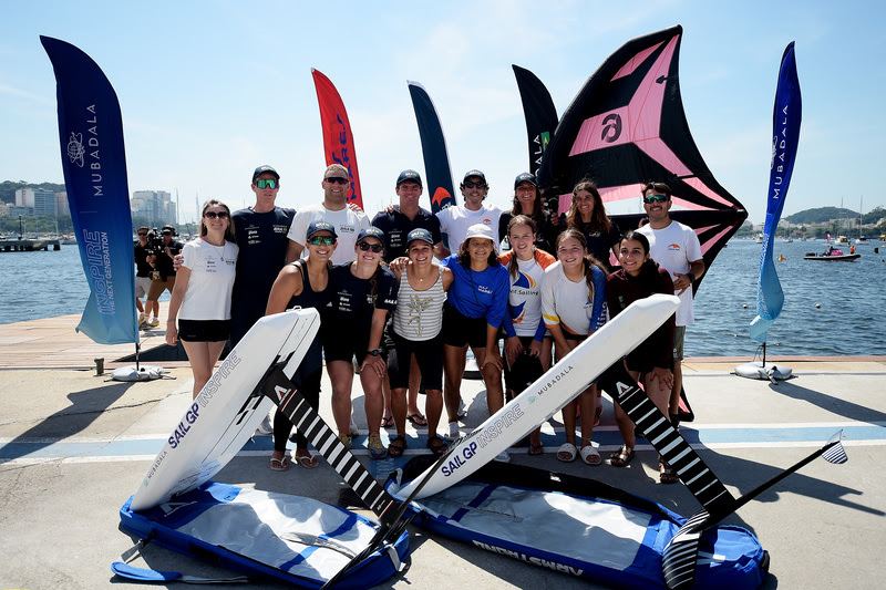 Programa do SailGP prepara mulheres para a vela de alta performance